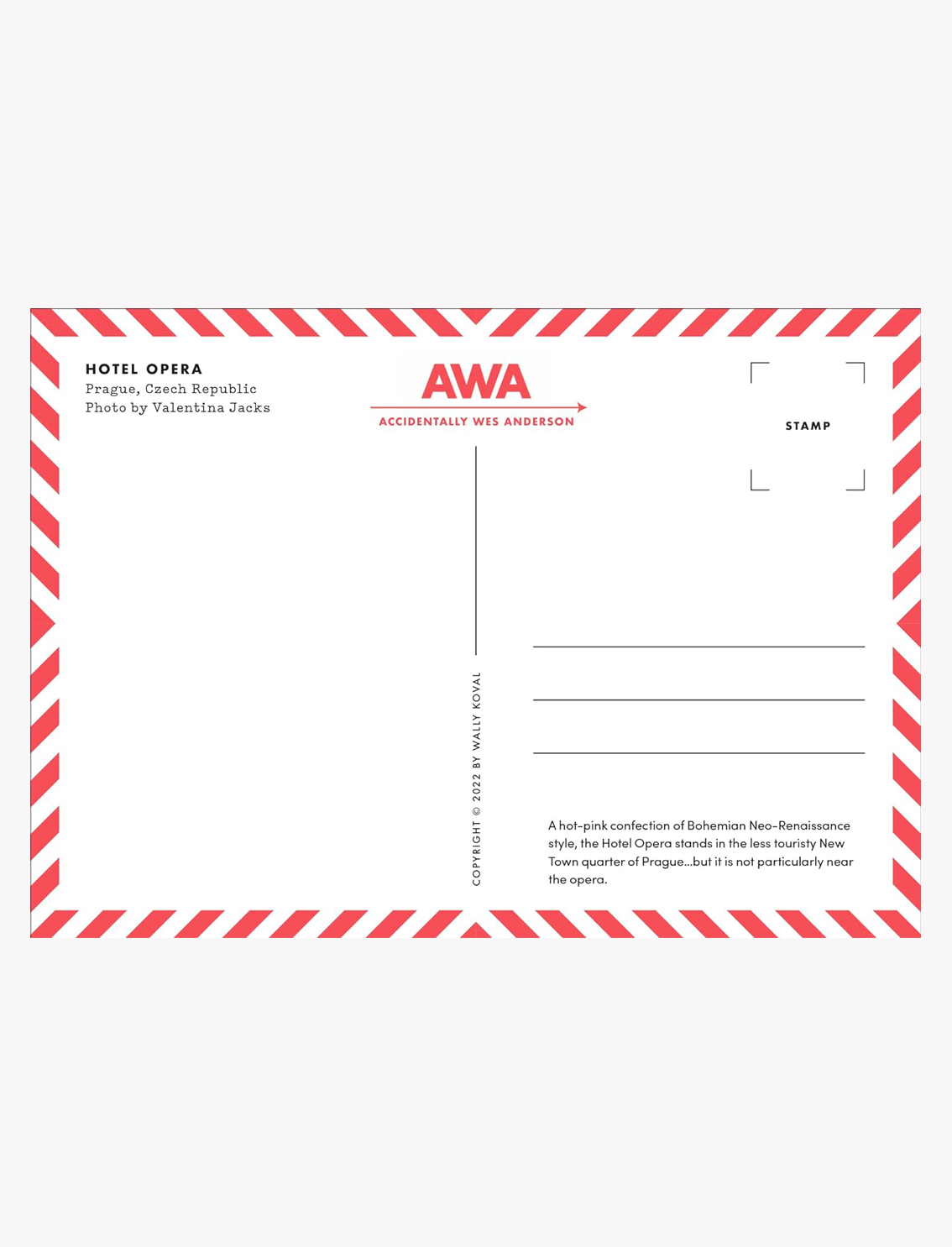 מארז גלויות Wes Anderson