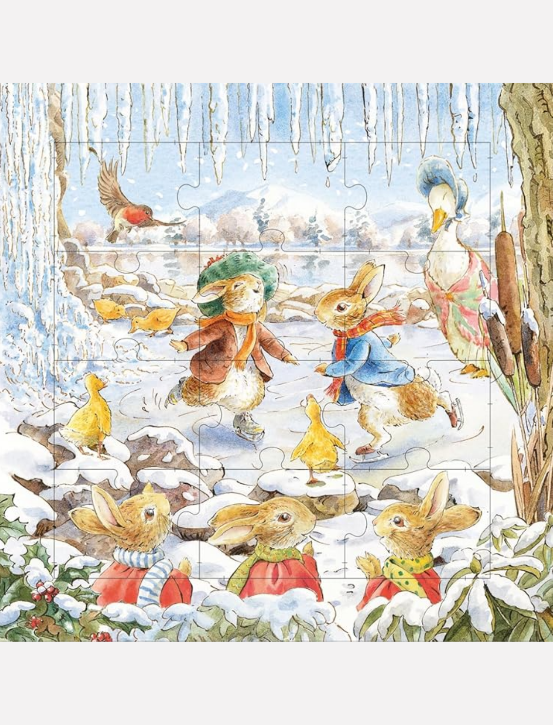 ספר פאזל Peter Rabbit