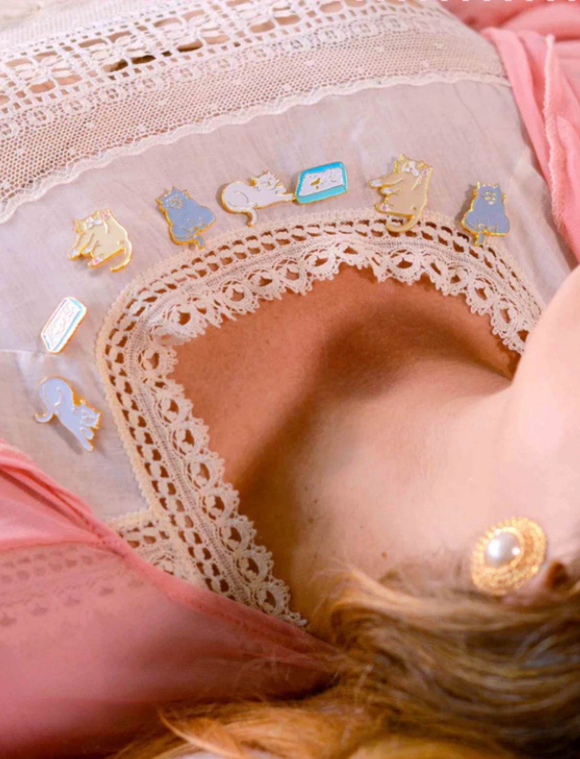 סיכת דש Soft Cat