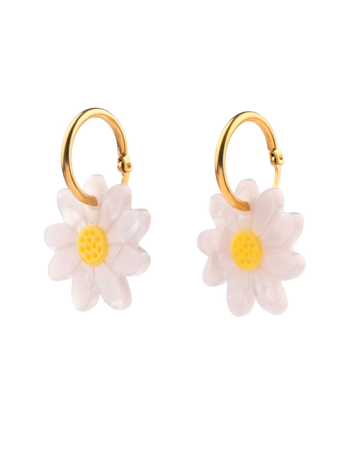 זוג עגילים תלויים Daisy