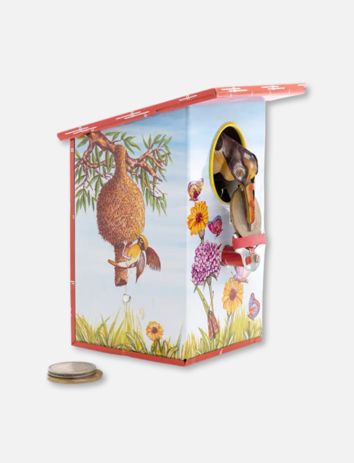 קופת חיסכון מפח Woodpecker