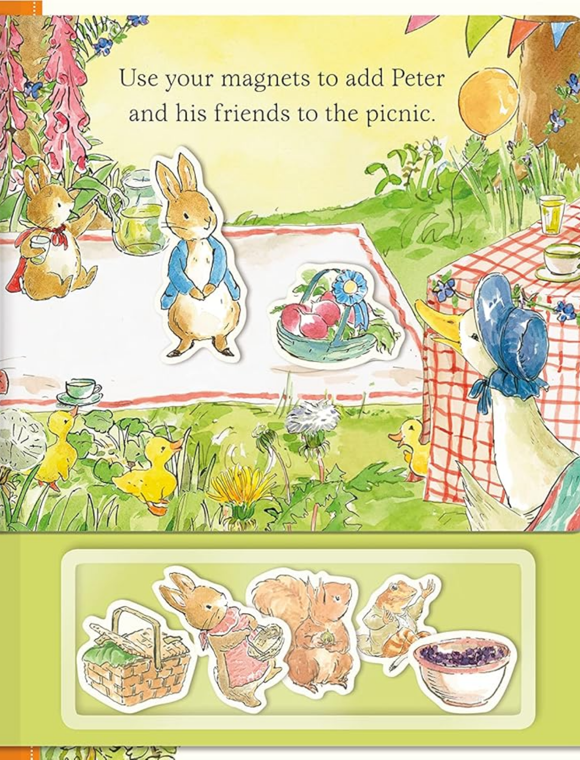 ספר מגנטים Peter Rabbit
