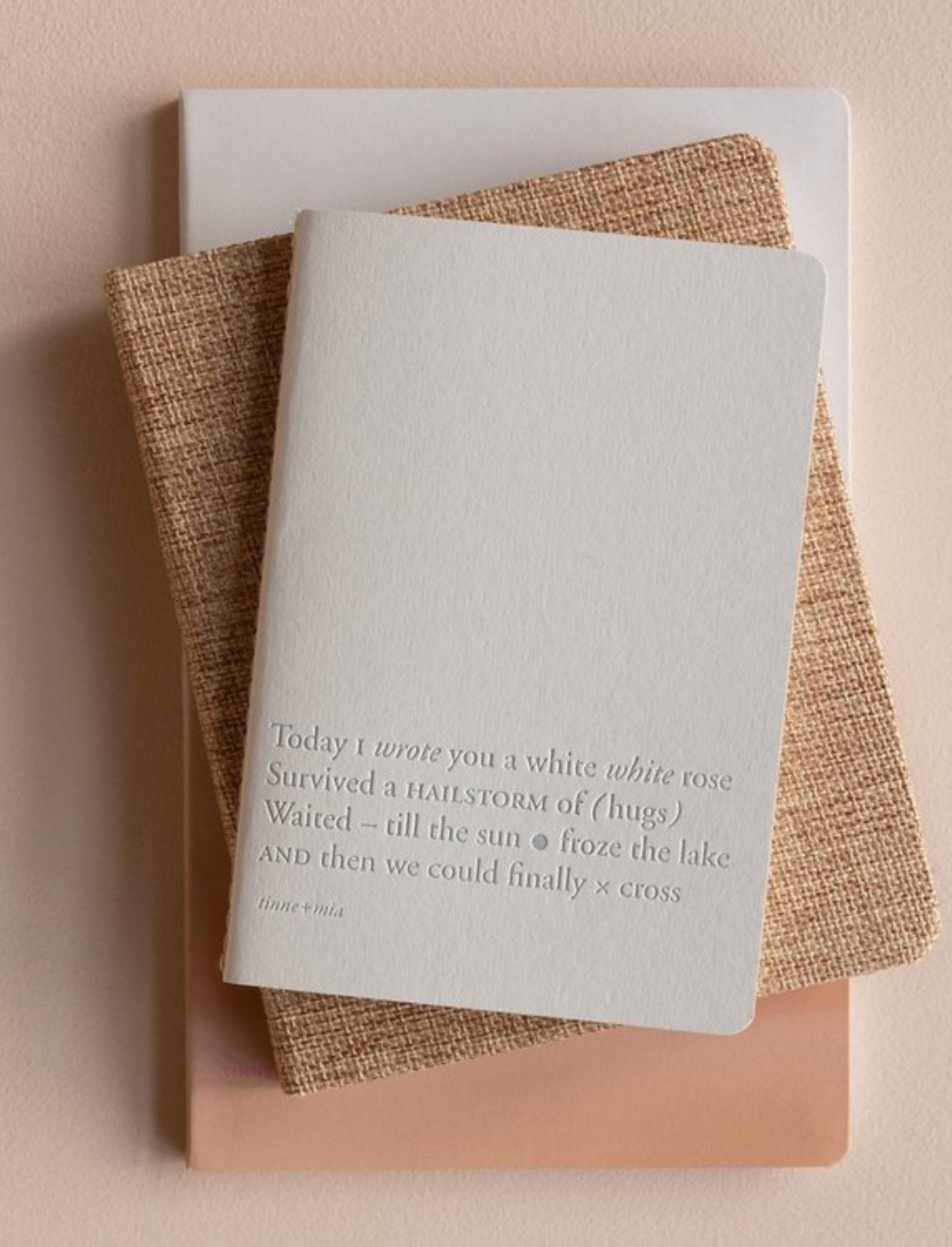 יומן כיס A6 Cloud Dancer