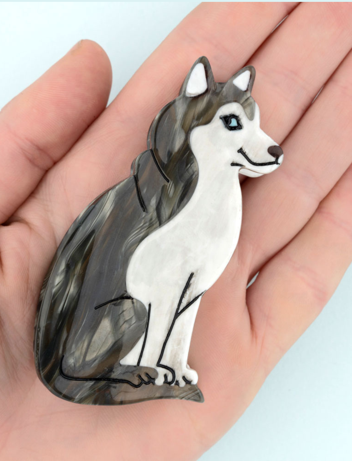 קליפס לשיער Husky