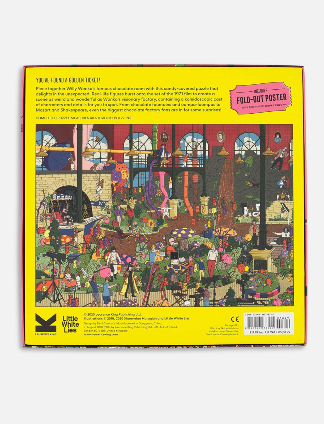 פאזל 1000 חלקים Inside the Chocolate Factory