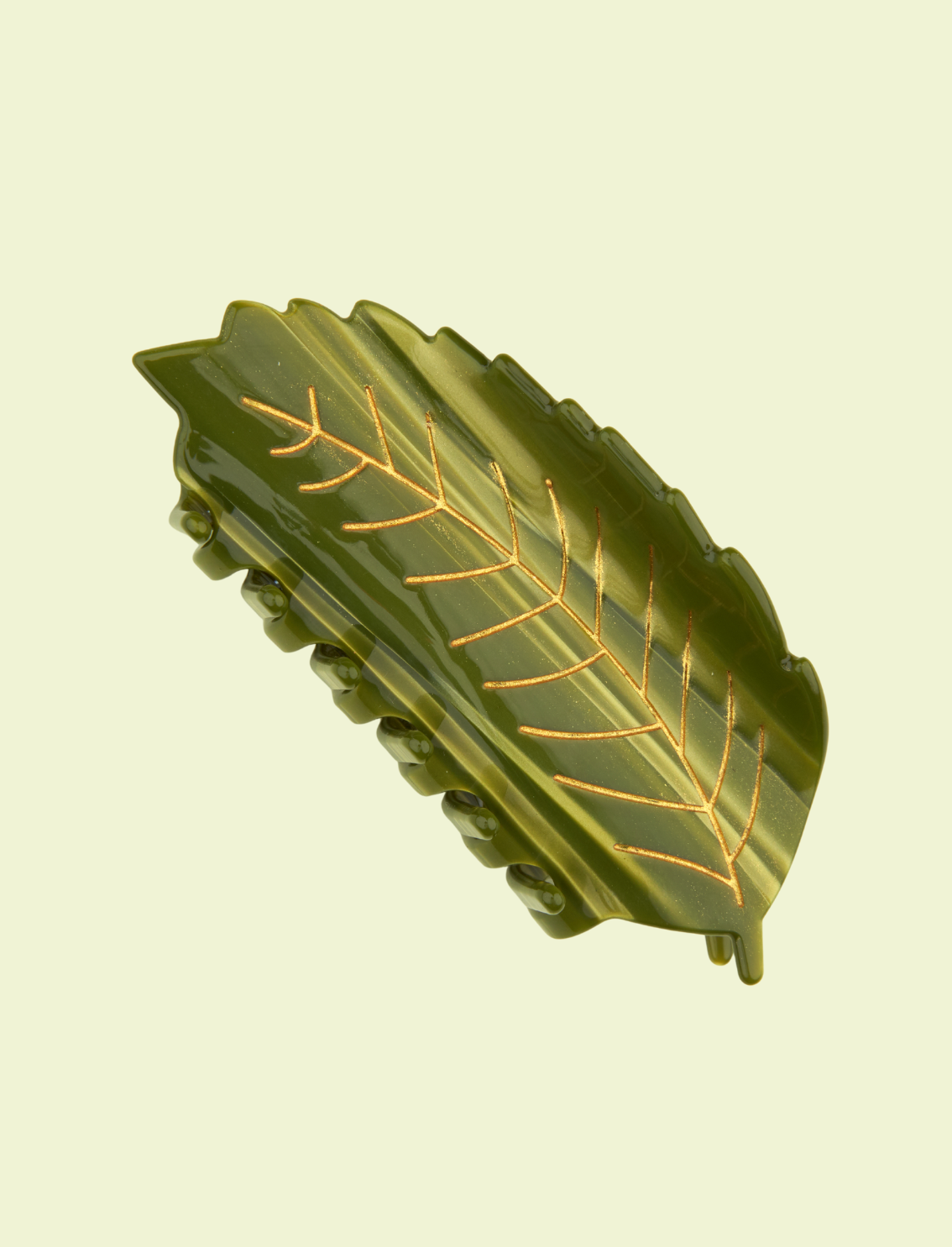 קליפס לשיער Chestnut Leaf