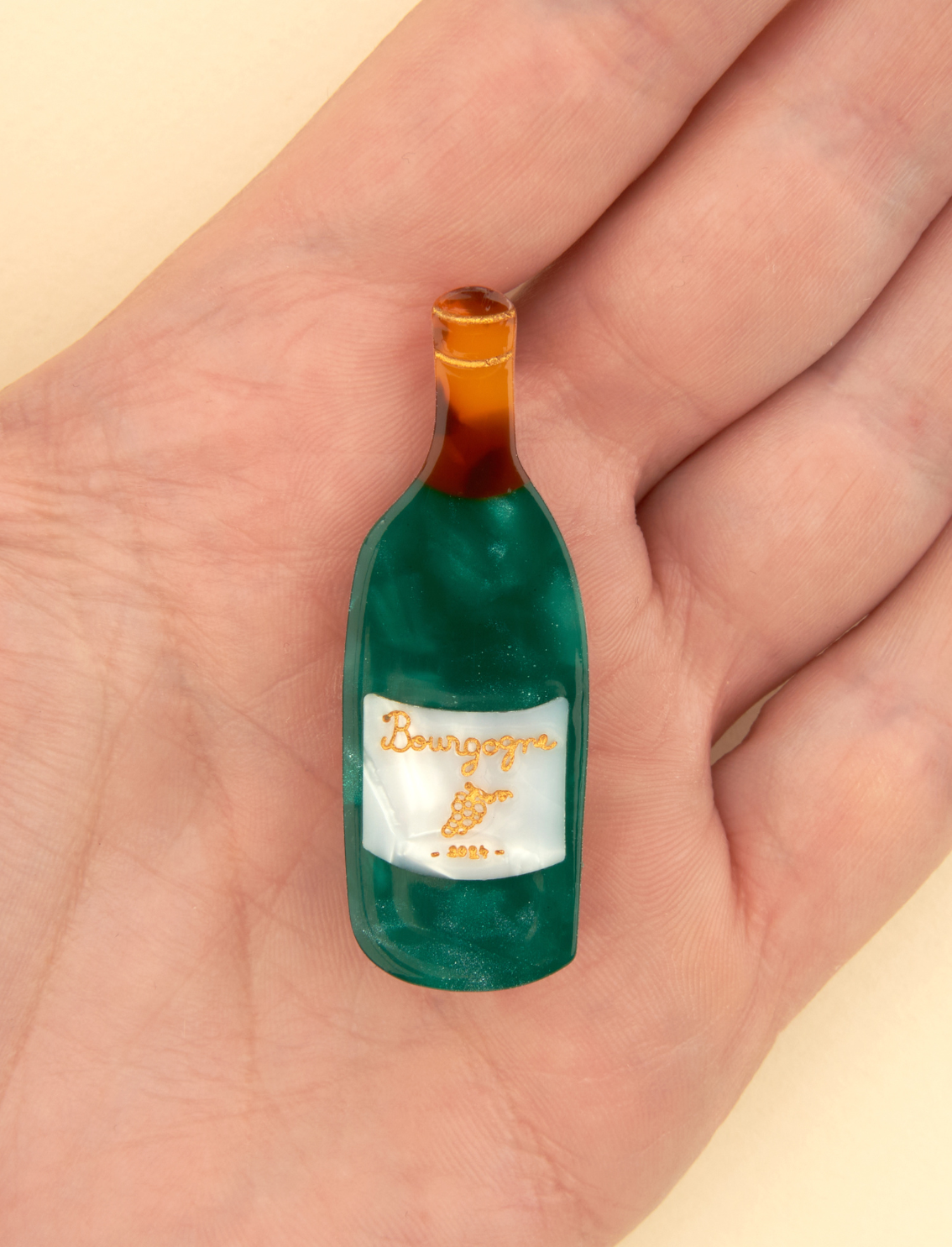 סיכה לשיער Wine