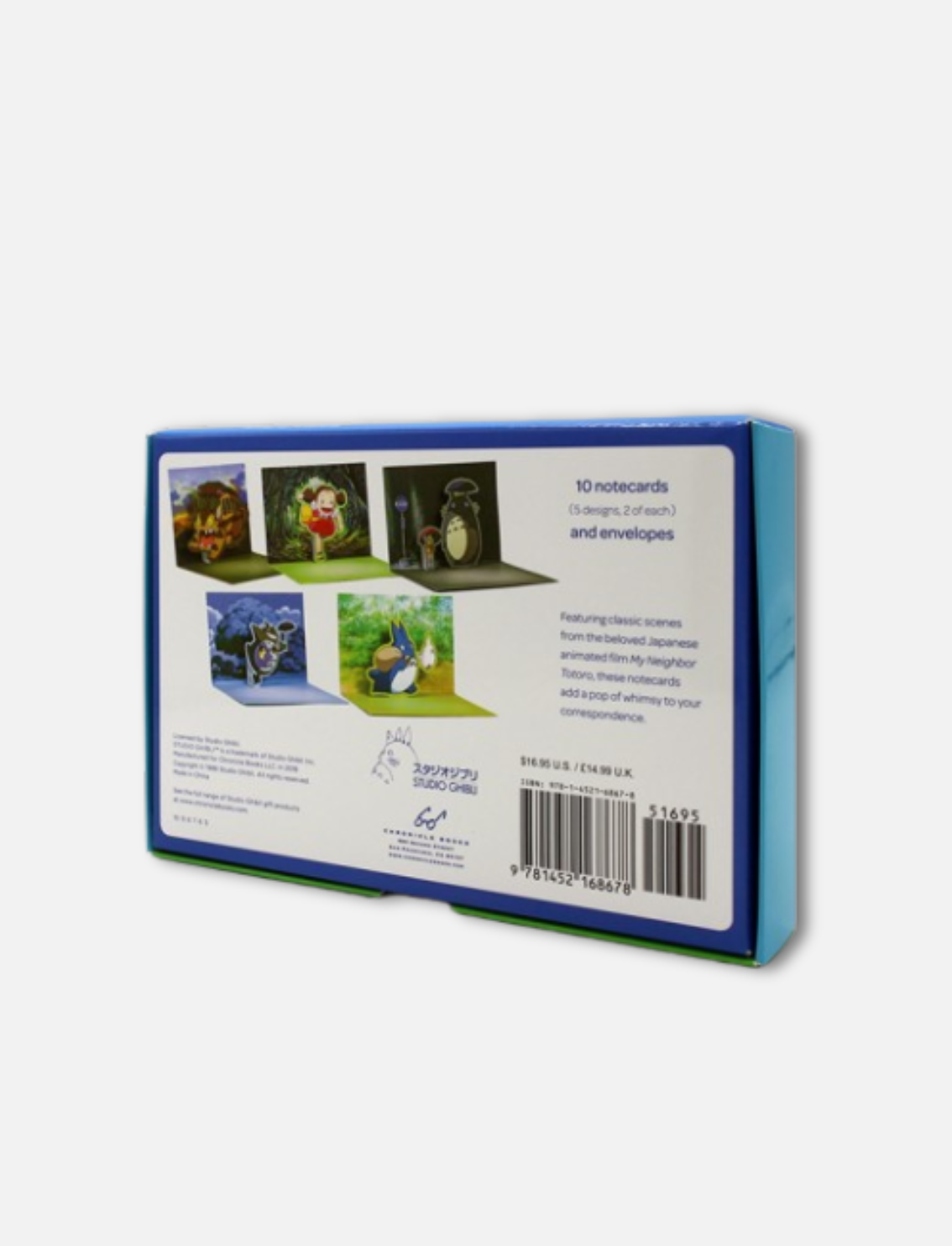 מארז כרטיסי פופ אפ My Neighbor Totoro