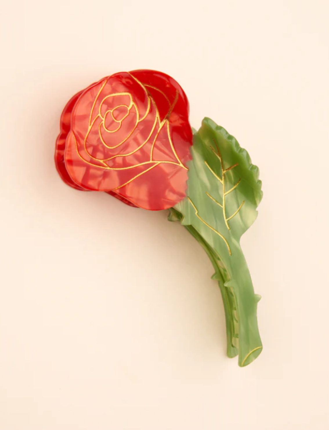 קליפס לשיער Rose