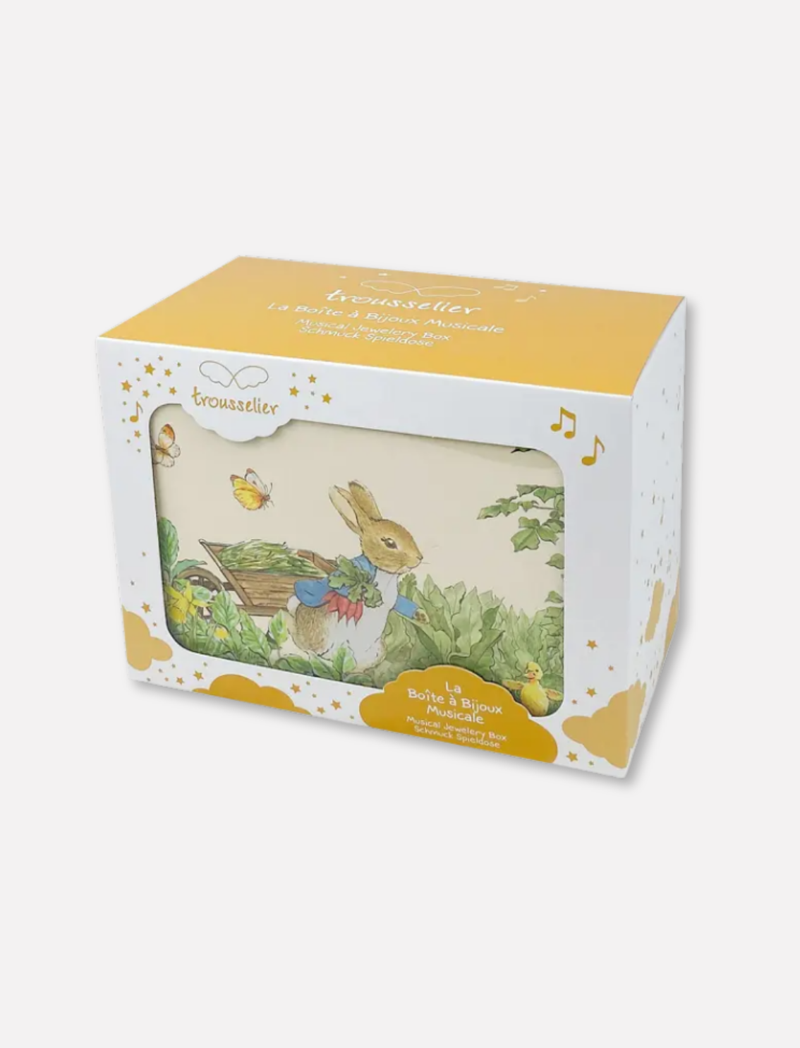 תיבת נגינה גדולה Peter Rabbit Butterfly