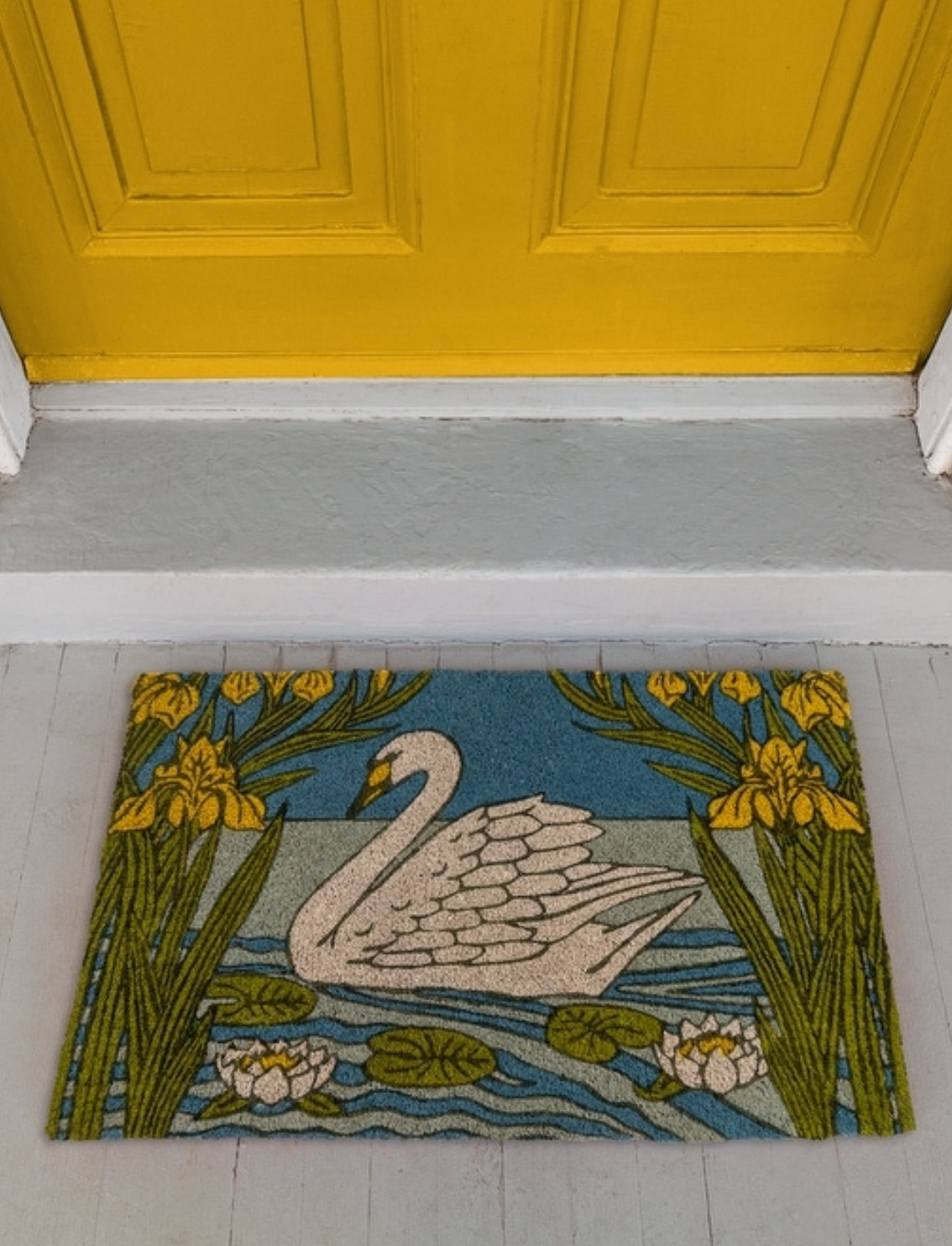 שטיח כניסה Swan And Iris