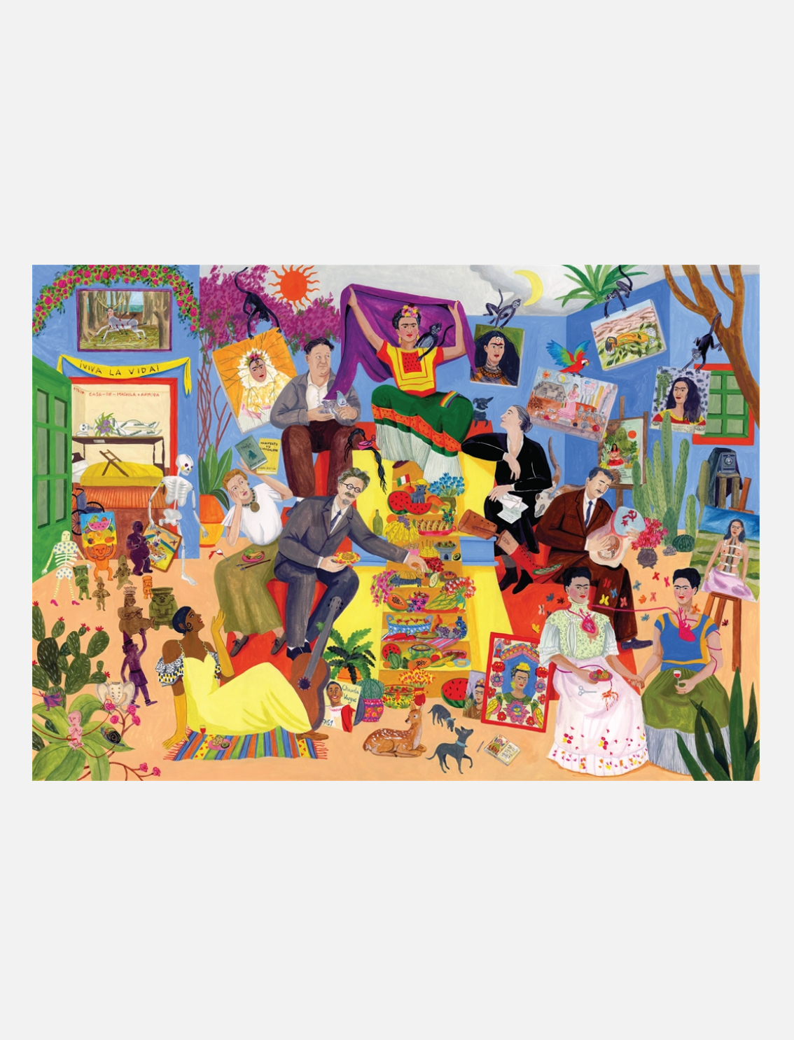 פאזל 1000 חלקים Dinner With Frida