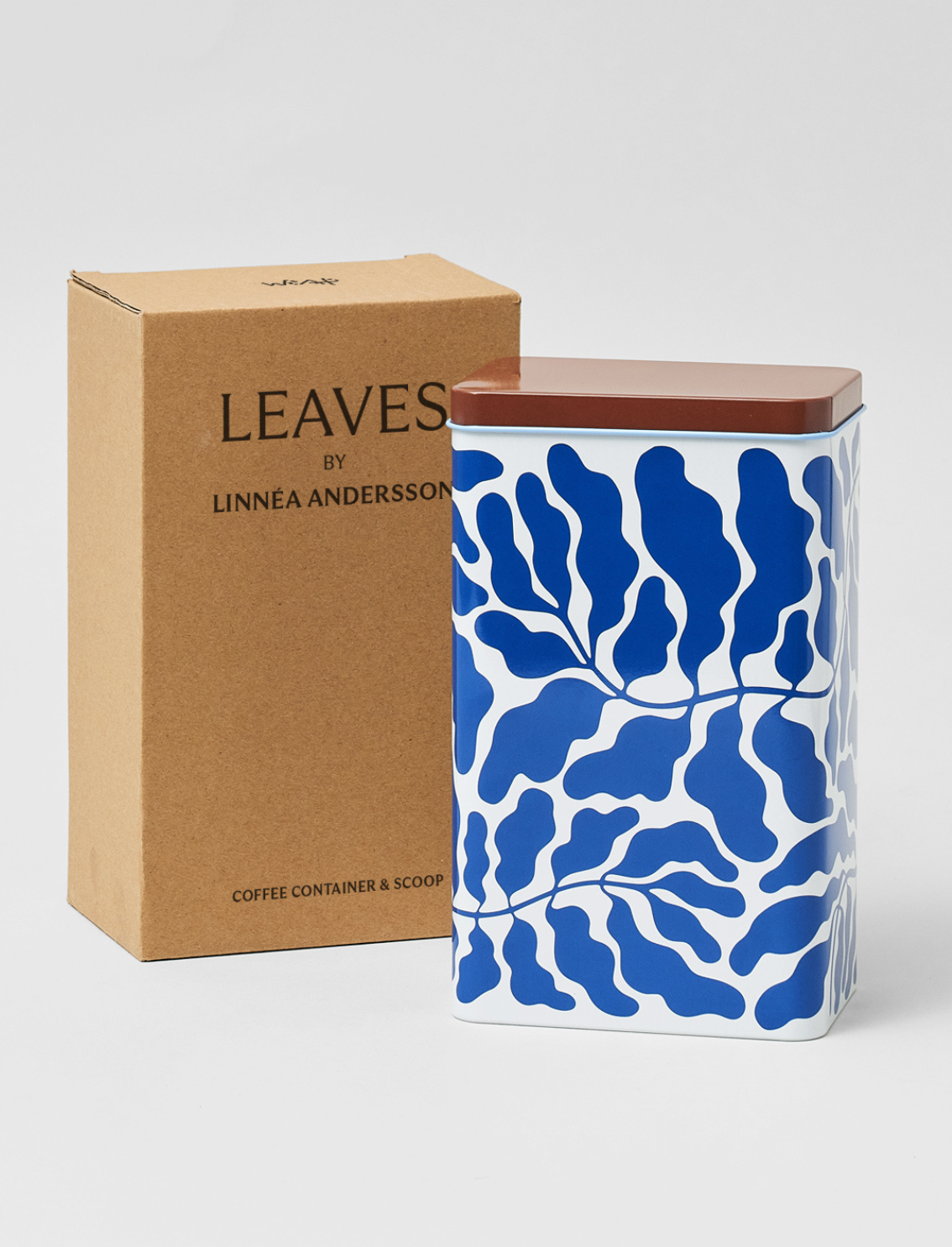 קופסת פח Leaves