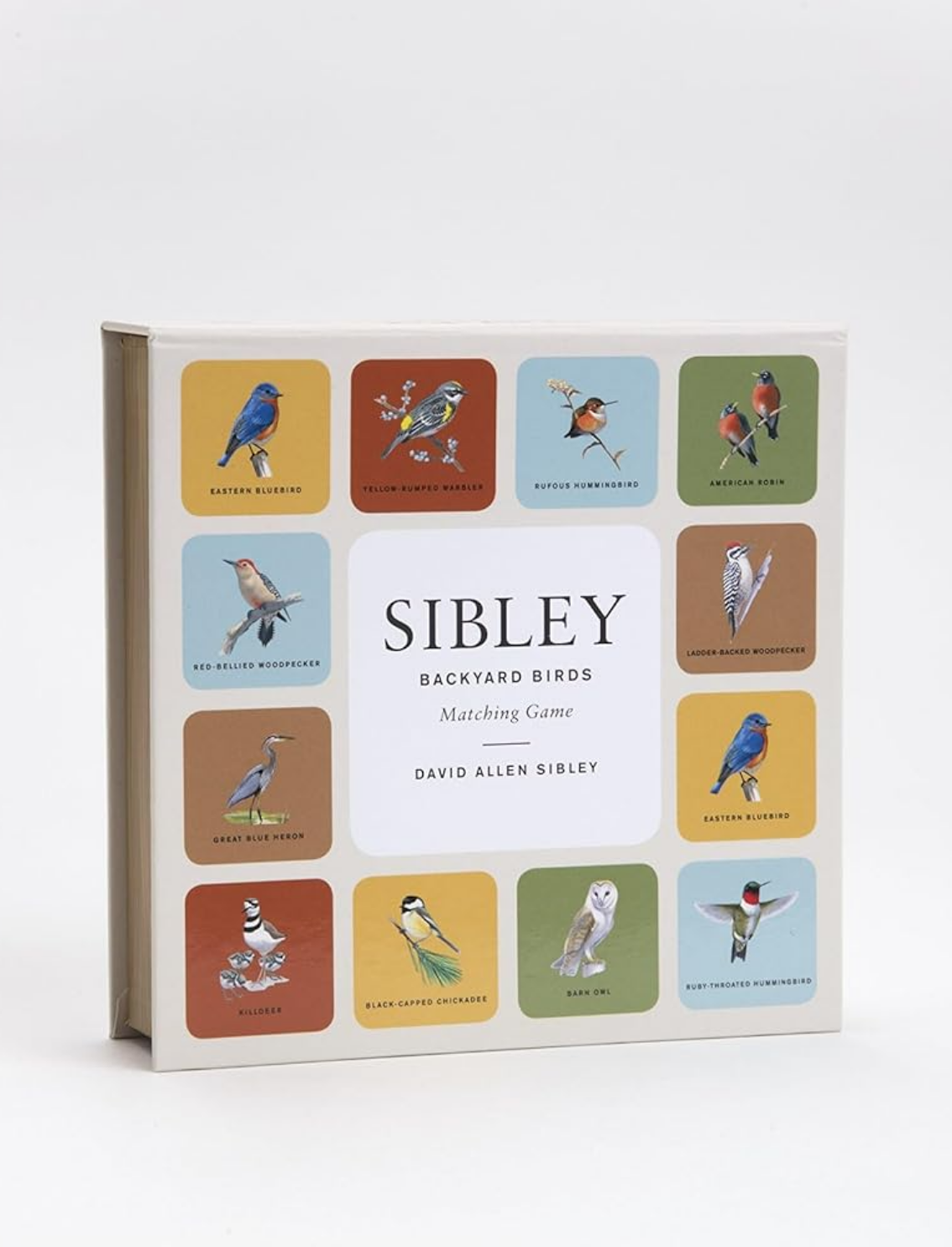 משחק זיכרון: Sibley Backyard Birds