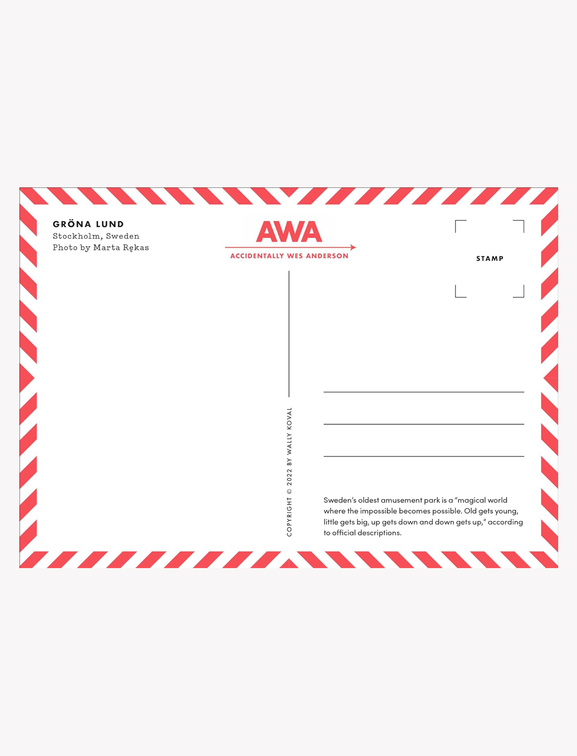 מארז גלויות Wes Anderson