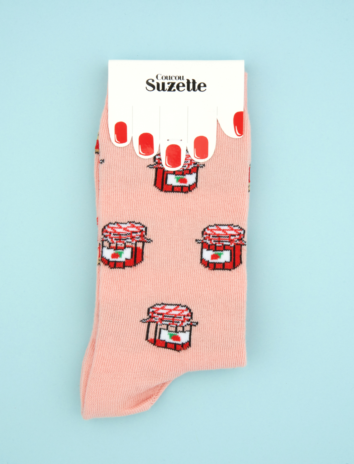 גרבי כותנה Strawberry Jam