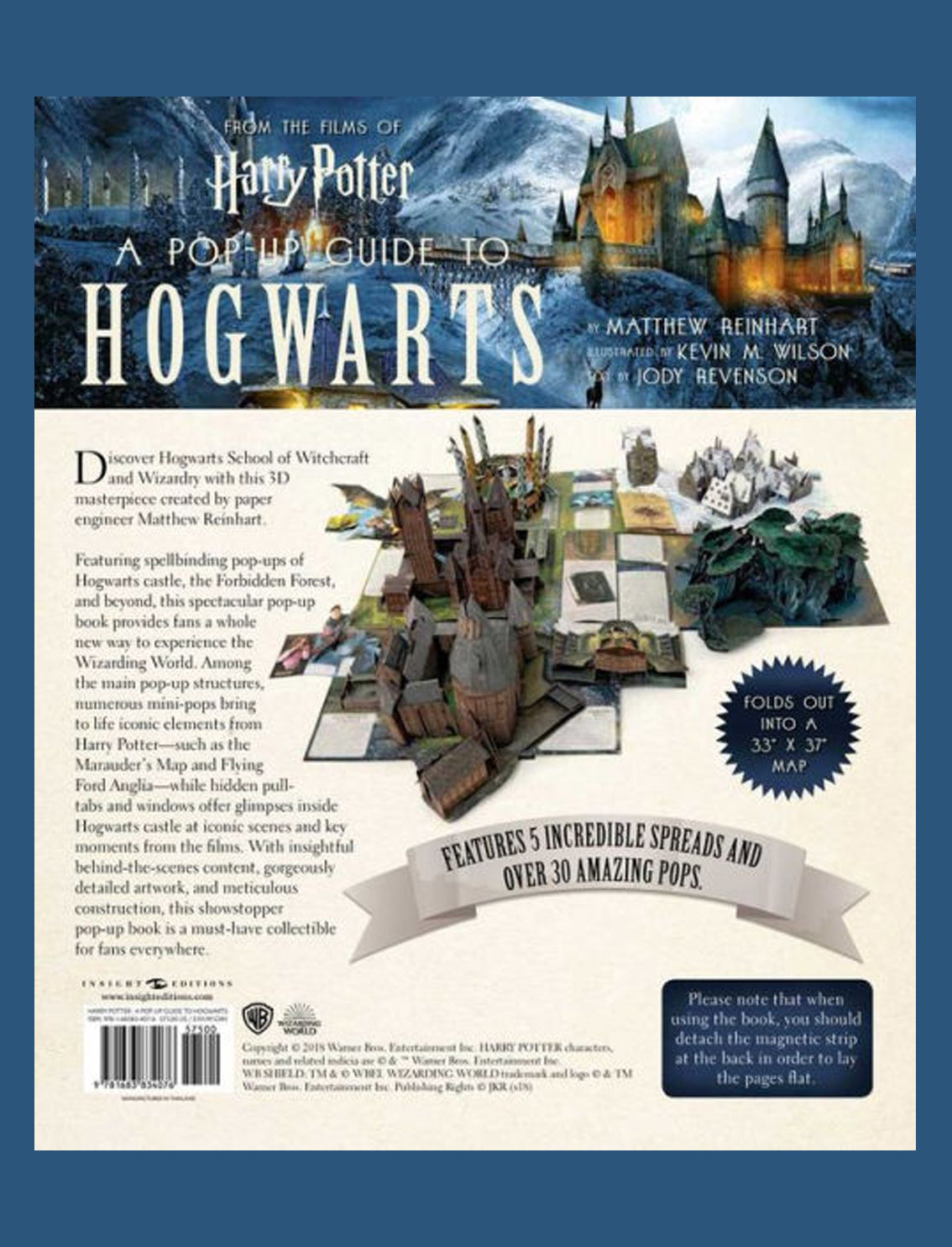 הארי פוטר - המדריך להוגוורטס: ספר פופ אפ ענקי