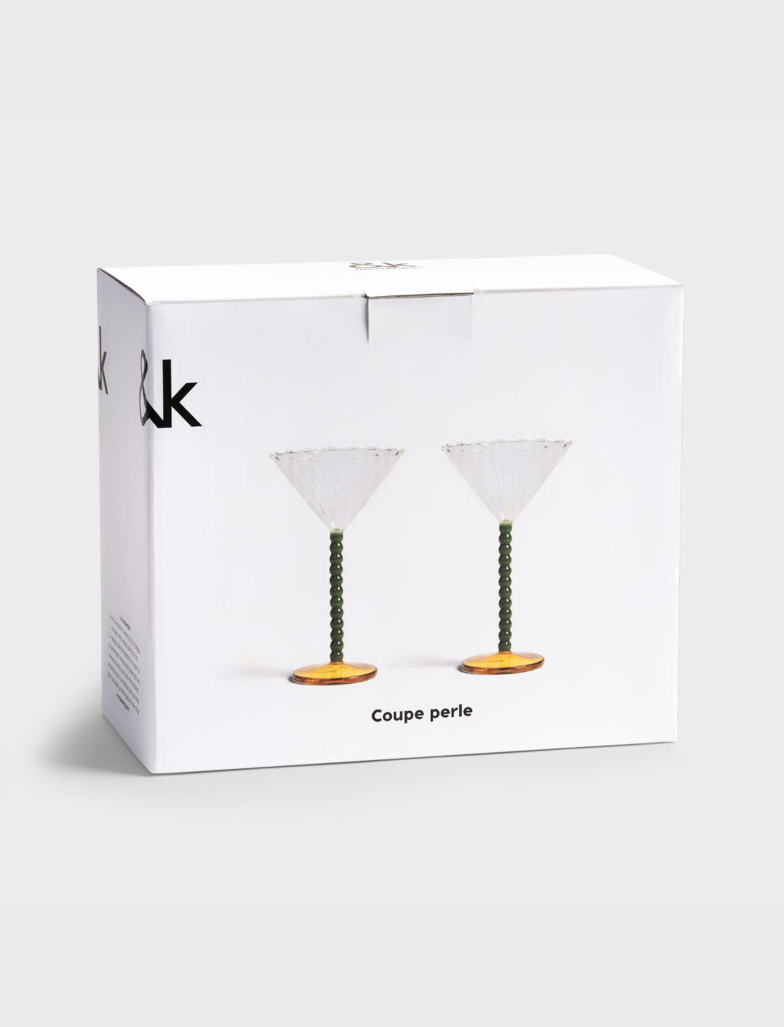 סט 2 כוסות Coupe Pearl