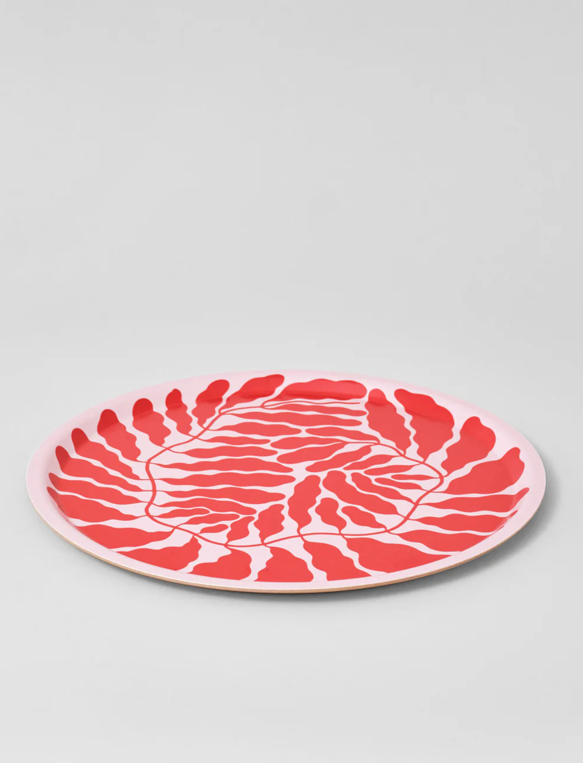 מגש עגול Red Leaves