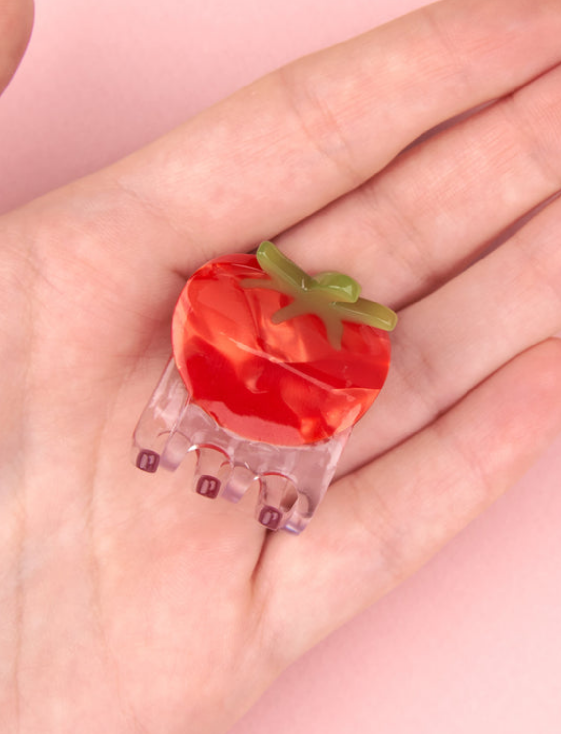 מיני קליפס לשיער Tomato