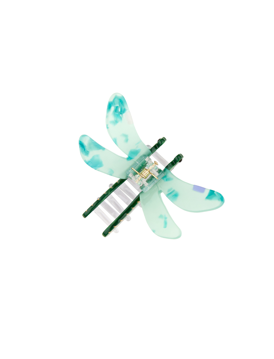 קליפס לשיער Green Dragonfly
