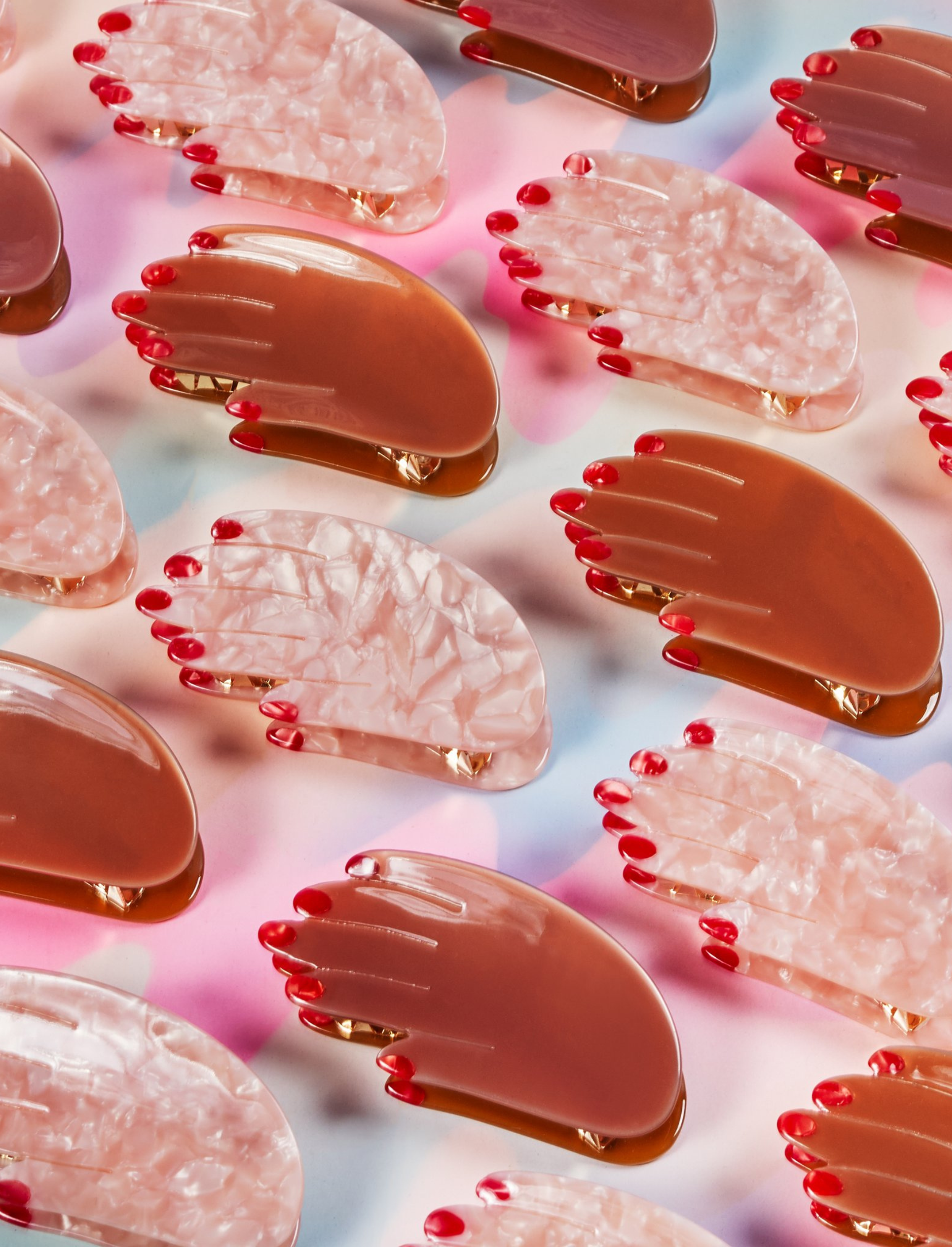 קליפס לשיער White Hand