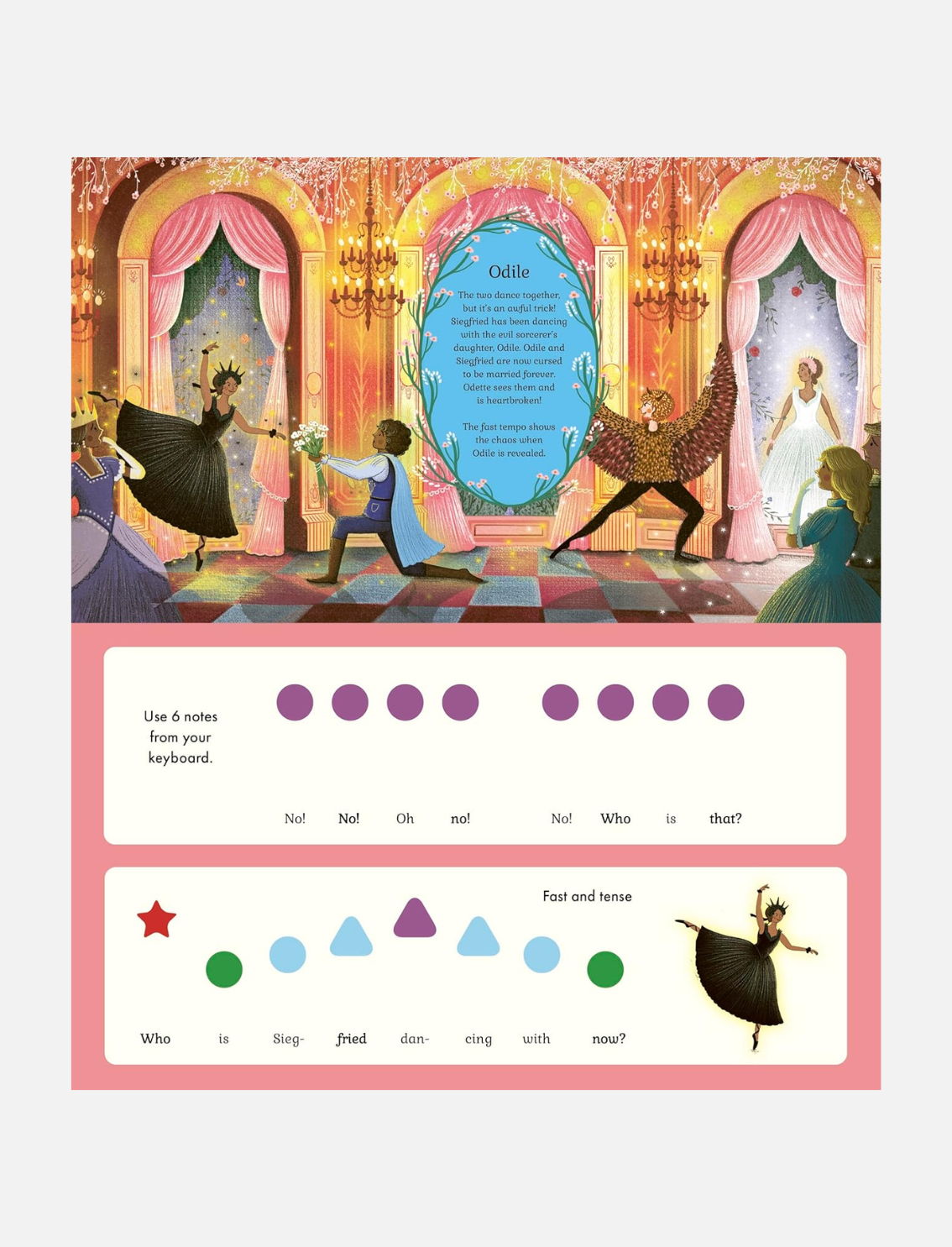 ספר מנגן Swan Lake