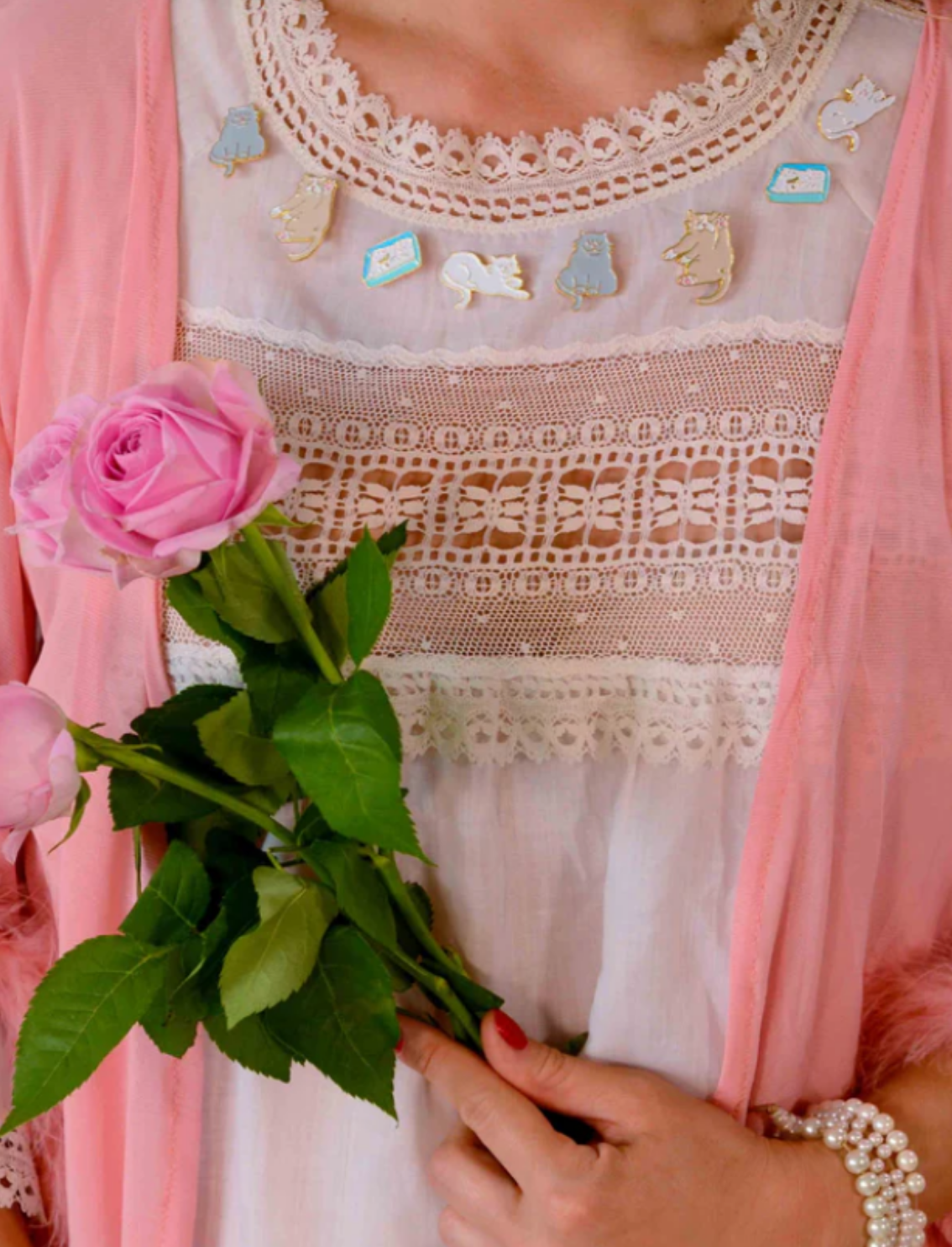 סיכת דש Soft Cat