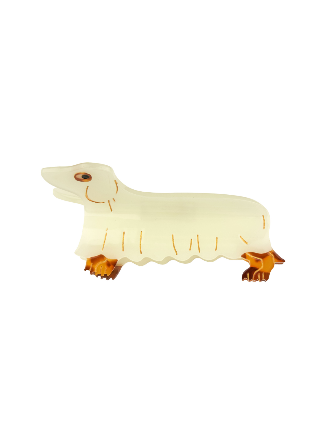 קליפס לשיער זוהר בחושך Dog