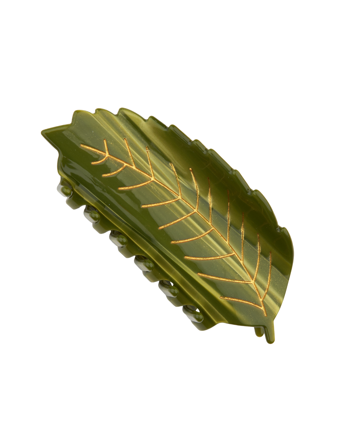קליפס לשיער Chestnut Leaf