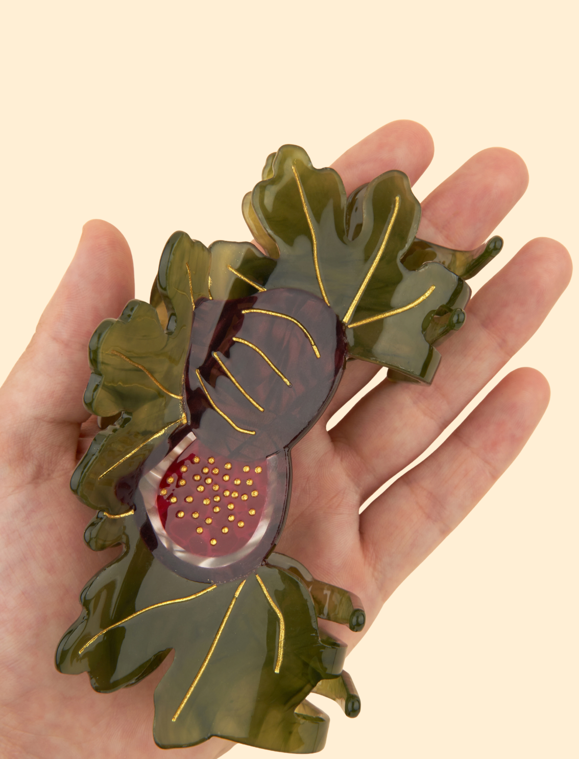 קליפס לשיער Fig Tree