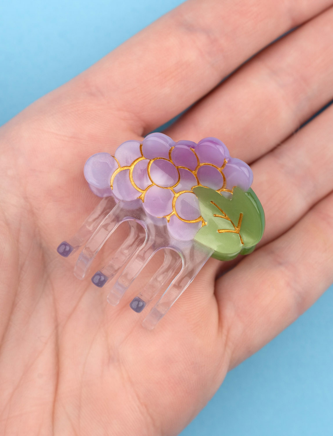 מיני קליפס לשיער Grapes