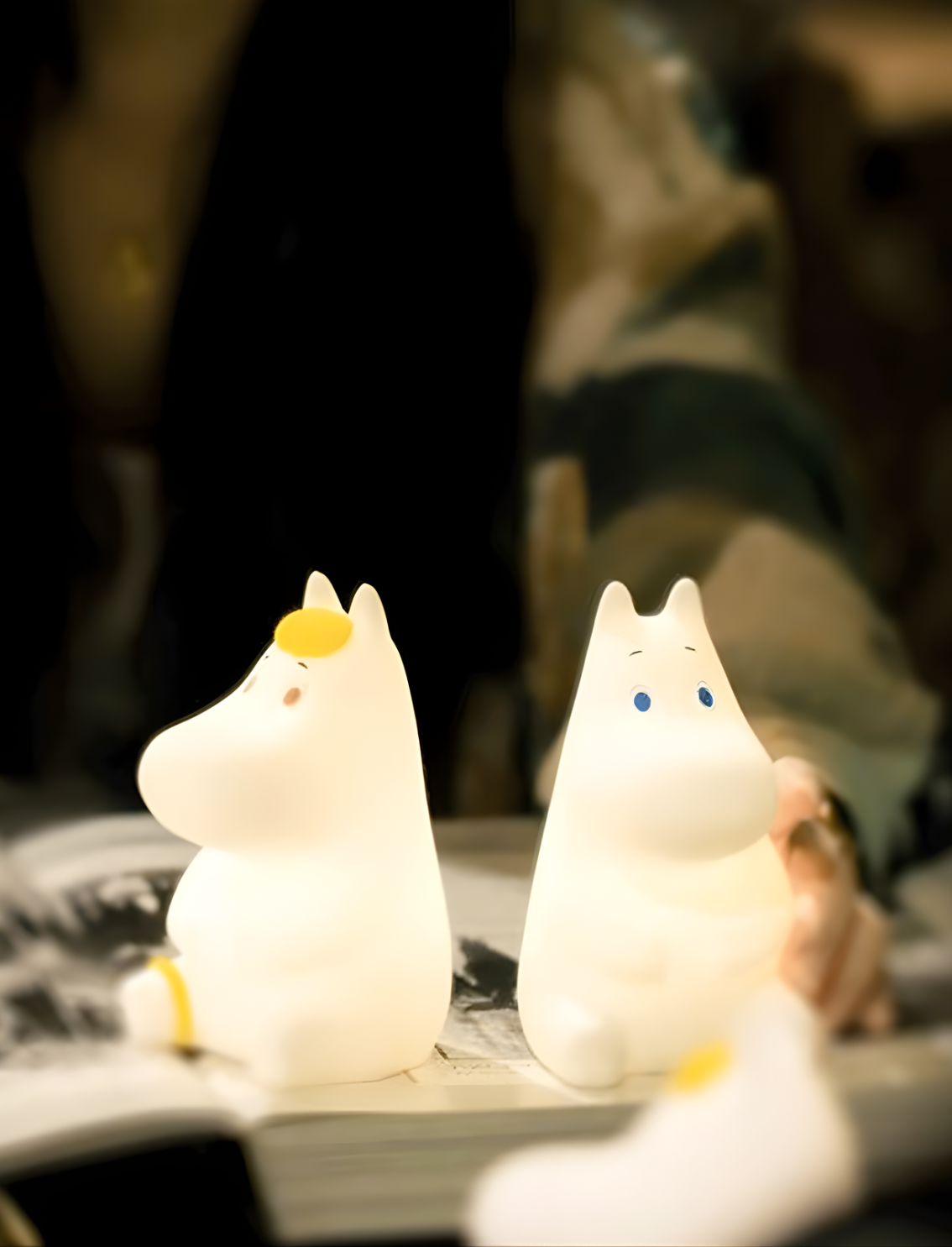 מנורת לילה מסיליקון Moomin