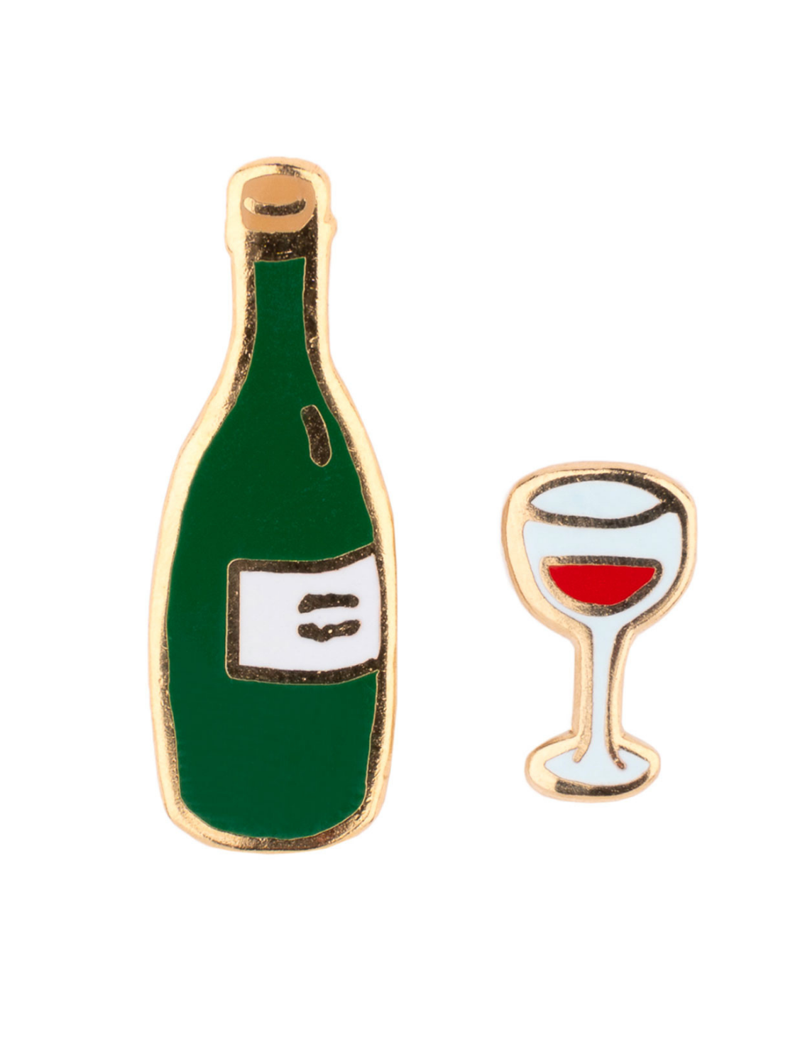 סט סיכות דש Wine