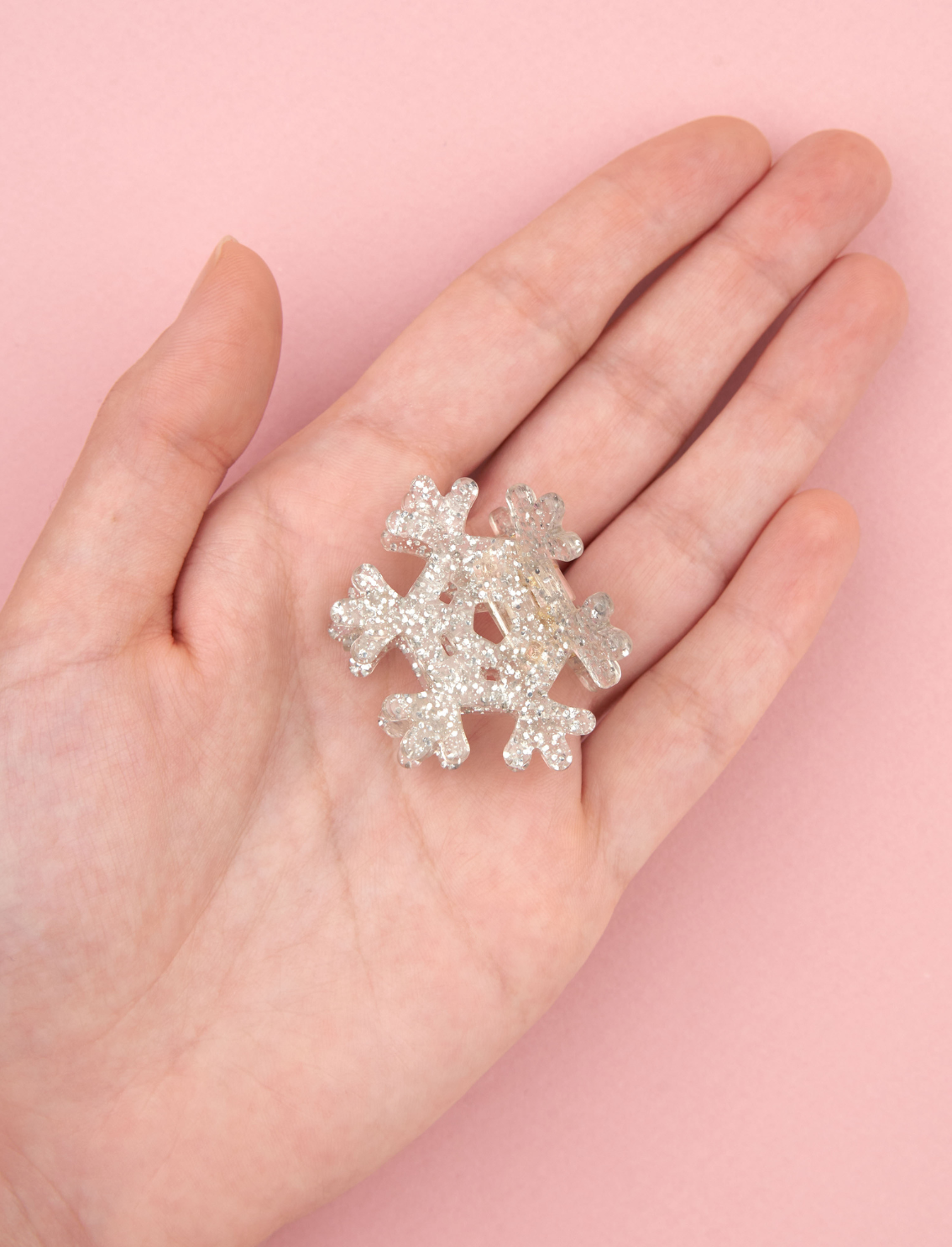 מיני קליפס לשיער Snow Flake