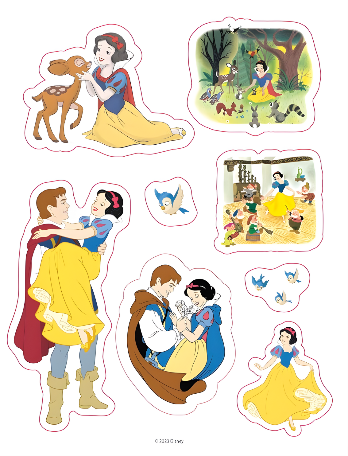 ספר מדבקות: The Disney Sticker Anthology