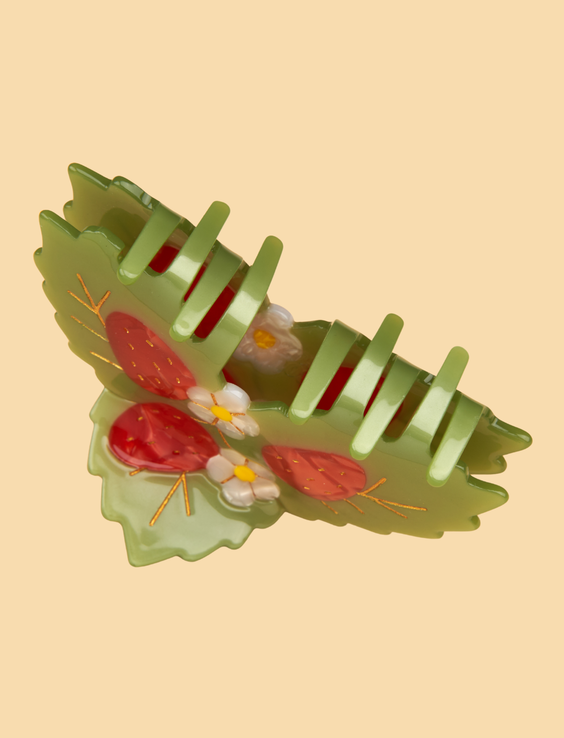 קליפס לשיער Big Strawberry Plant