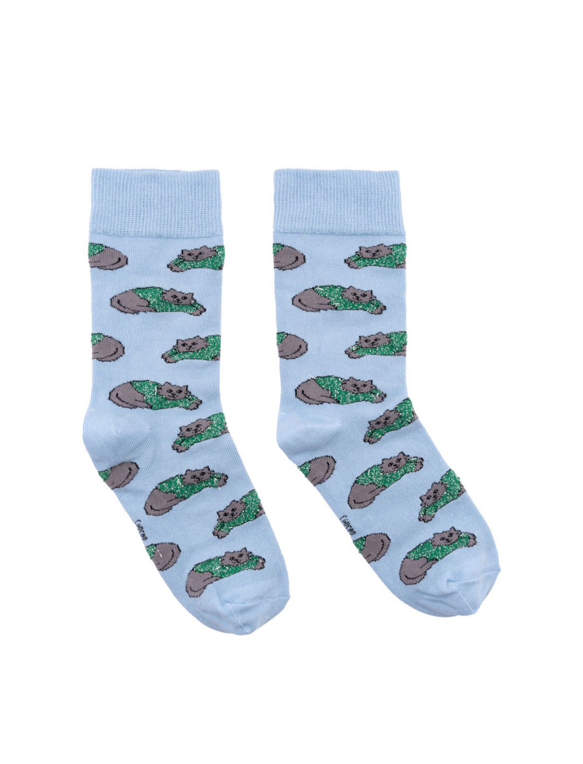 גרבי כותנה Glittery Cat