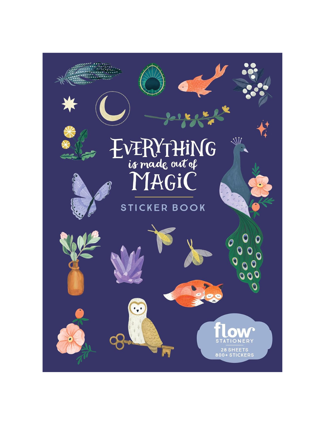 ספר מדבקות Everything Is Made Out Of Magic