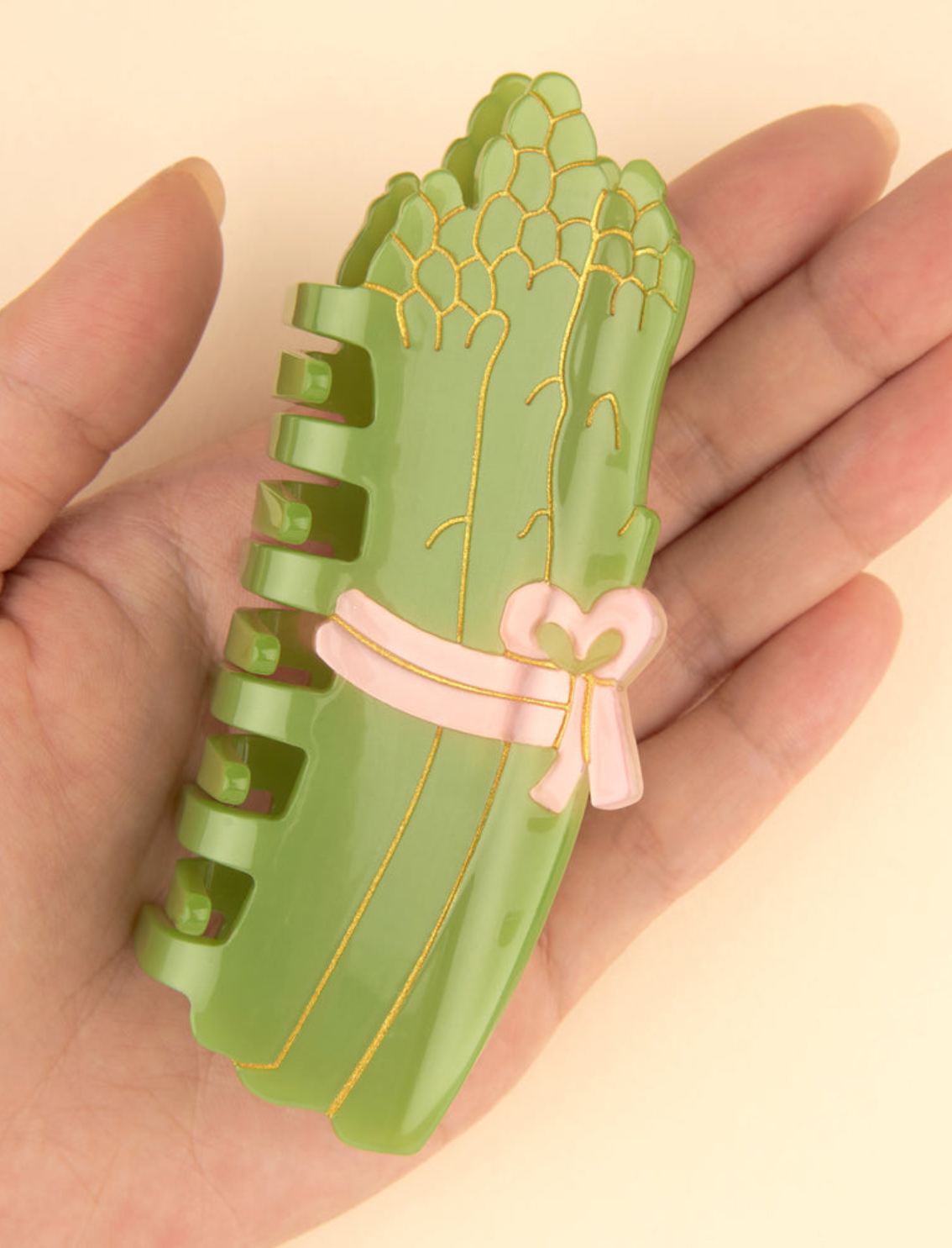 קליפס לשיער Asparagus Bouquet