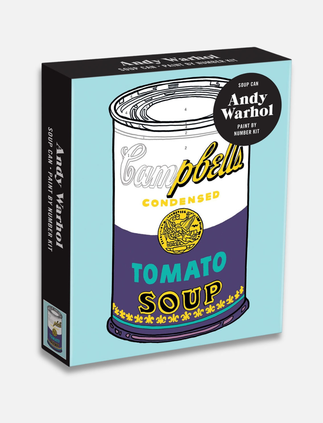 ערכת צביעה לפי מספרים: Andy Warhol Soup Can