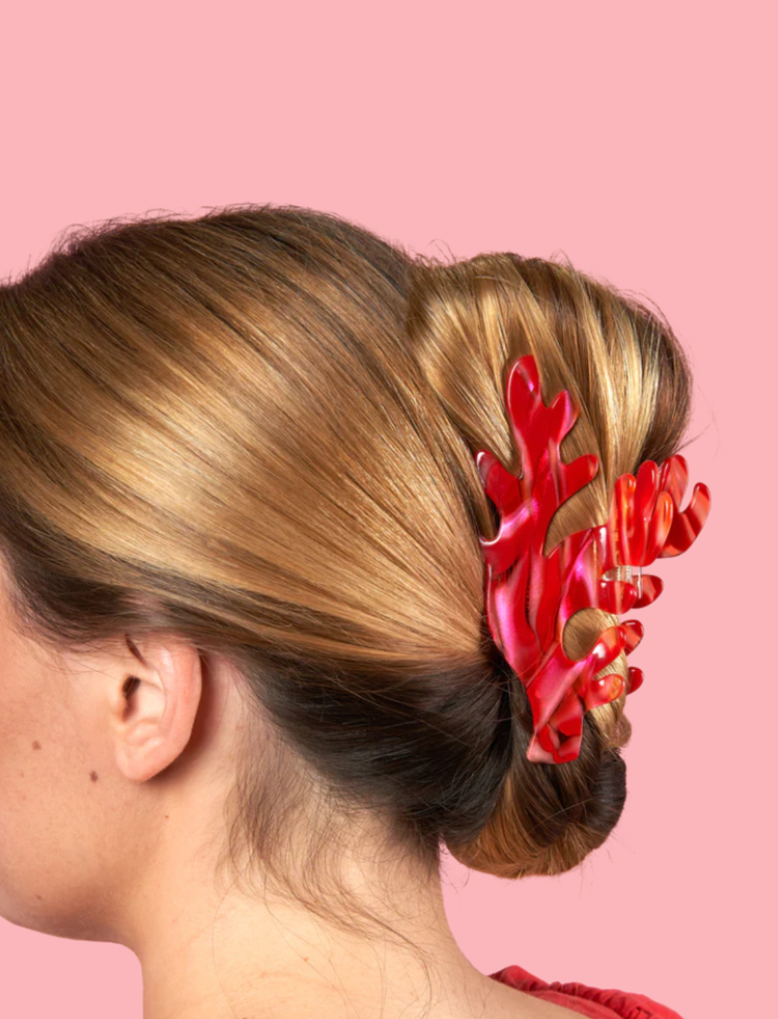 קליפס לשיער Coral