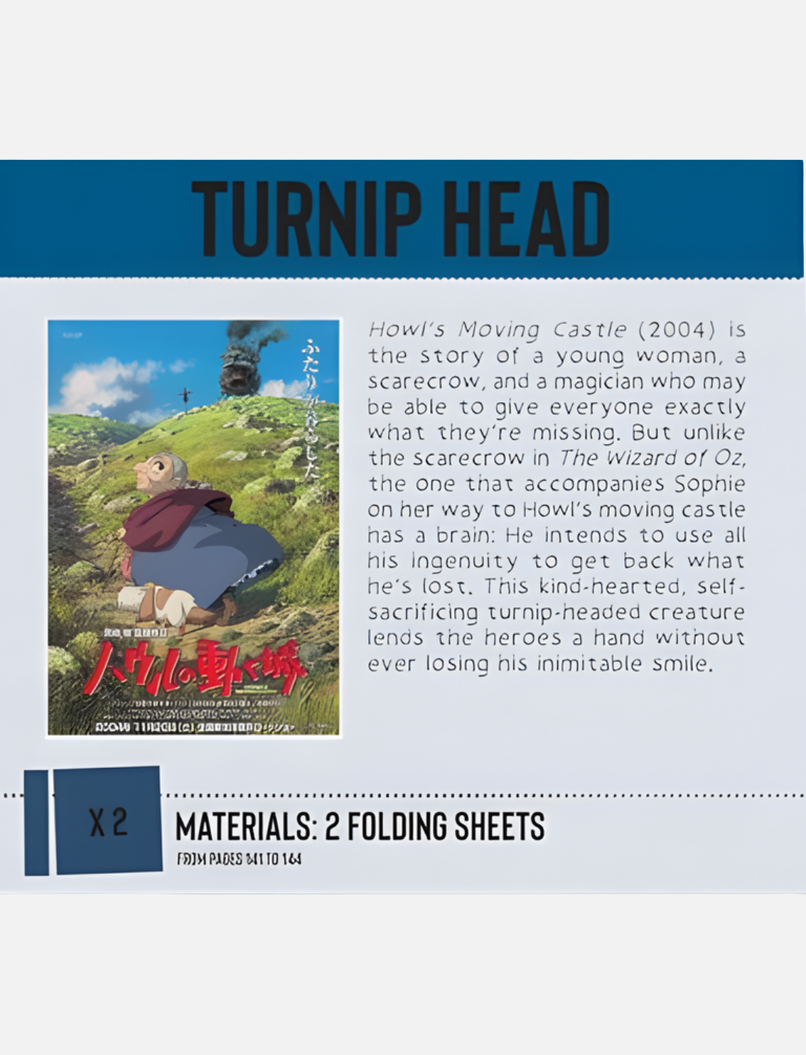 סט אוריגמי Studio Ghibli