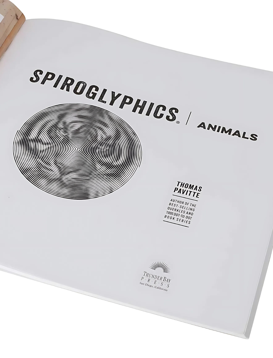 ספר צביעה Spiroglyphics Animals