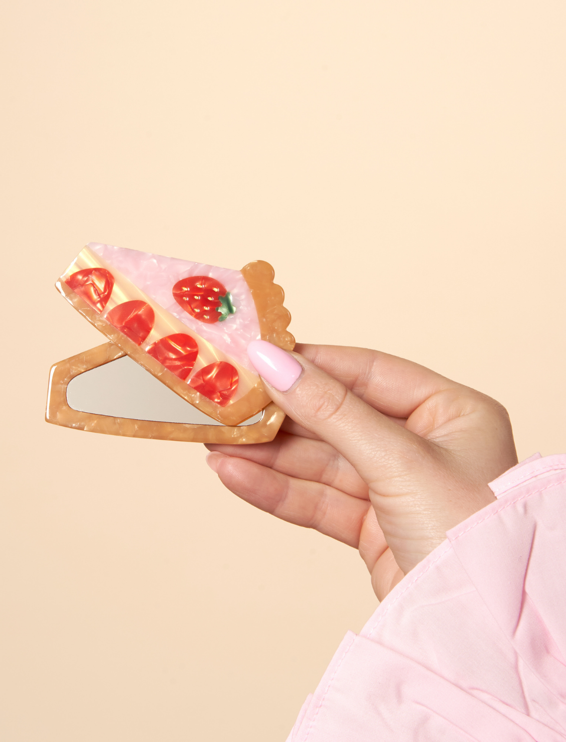 מראת כיס Strawberry Cake