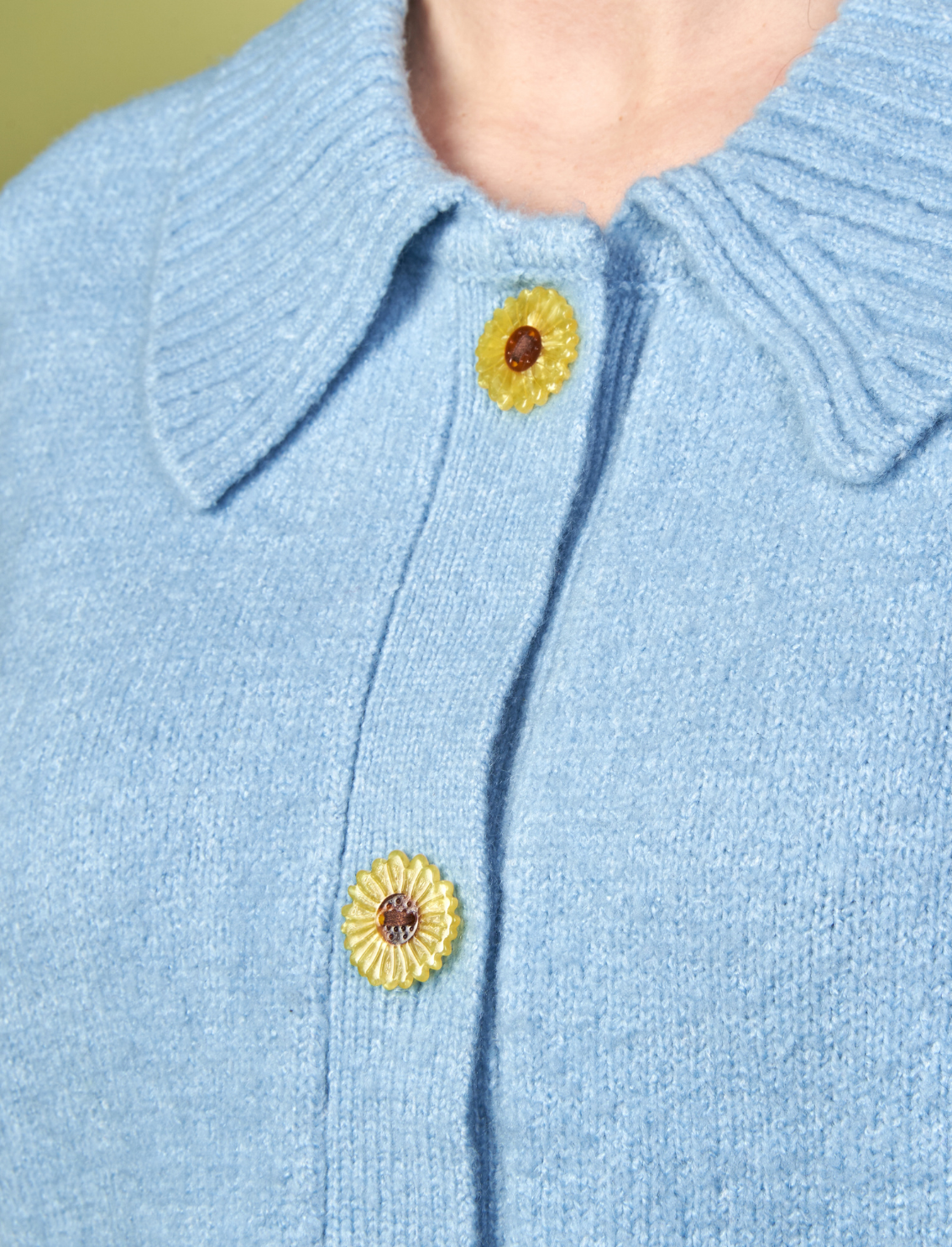 סט 6 כפתורים Sunflower
