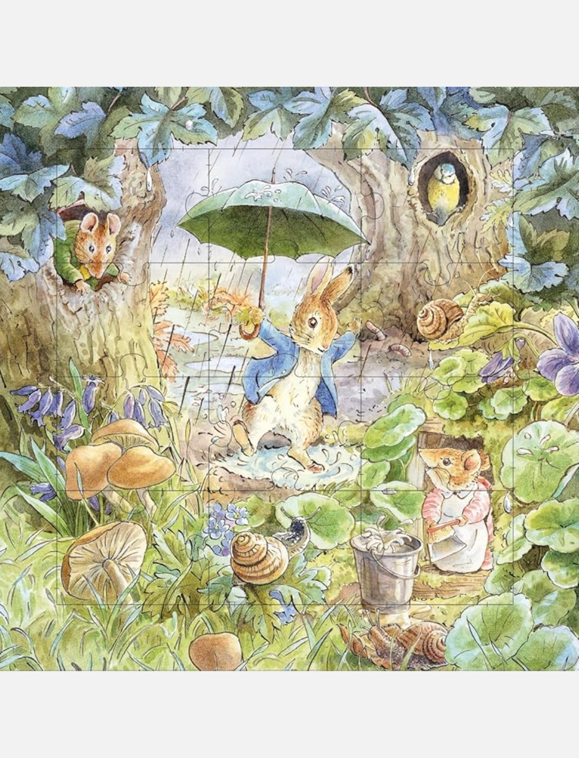 ספר פאזל Peter Rabbit