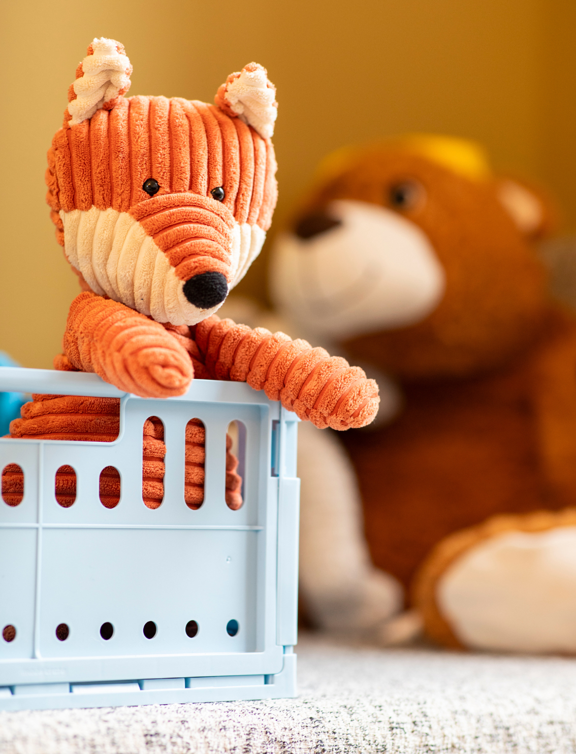 ארגז אחסון מתקפל Maxi Crystal Blue