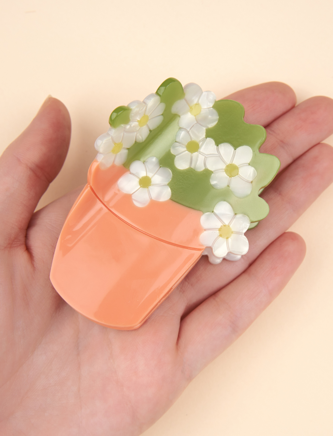 קליפס לשיער Flowers Plant