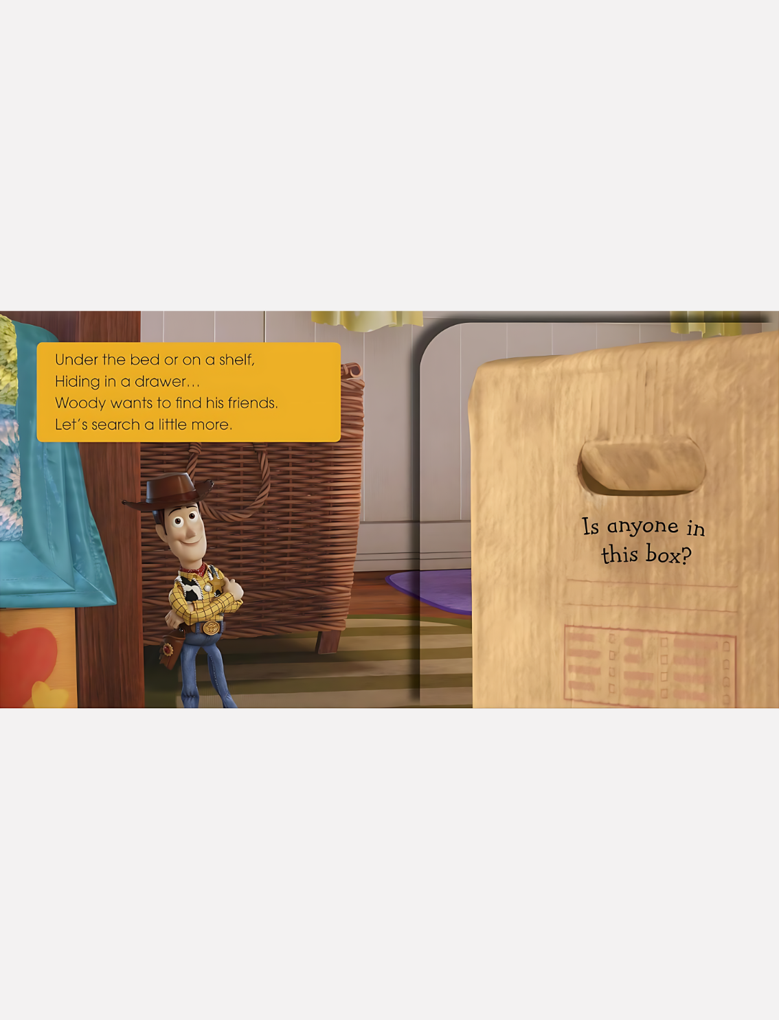 ספר פופ אפ: Peekaboo! Toy Story